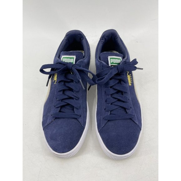 Puma Men's Classic Xxi Sneakers Blue Suede Casual Low Top Lace Up US Size 7.5 - Picture 9 of 16